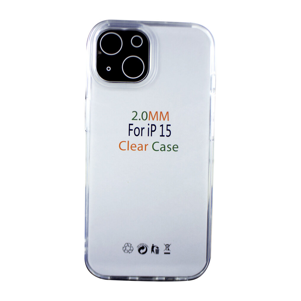 Ultra-Slim-Hülle, passend für iPhone 15, transparent