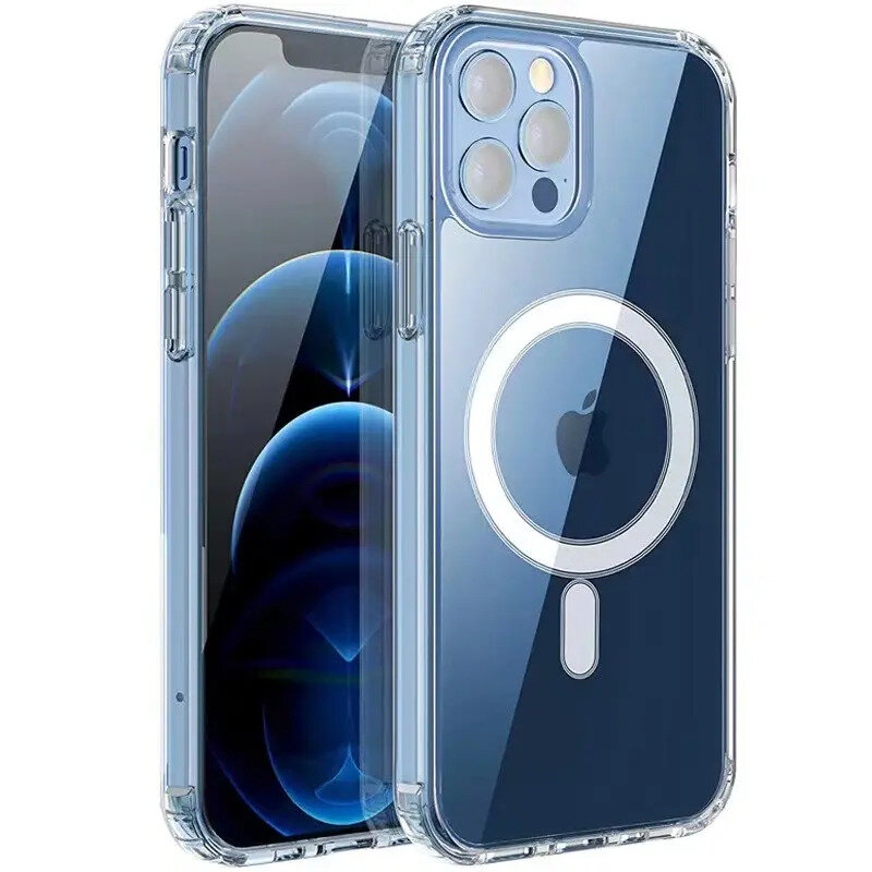 MagSafe Hülle, passend für iPhone 16 Pro, transparent